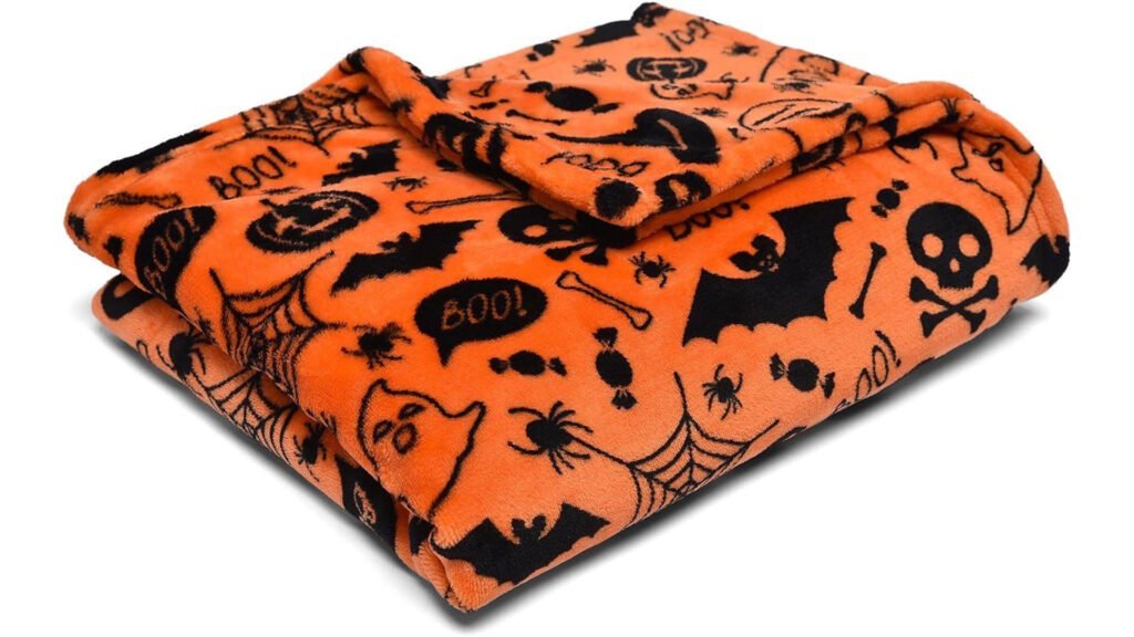 Was ist ein „Boo Basket“ von TikTok? 4 Flauschige Halloween Decke