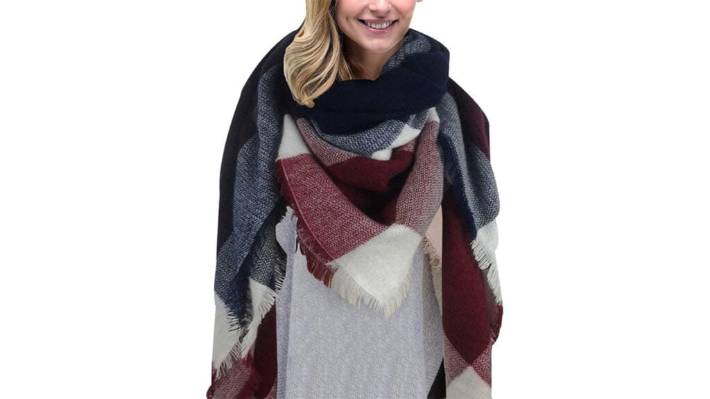 Frauen Schal Winter Idee