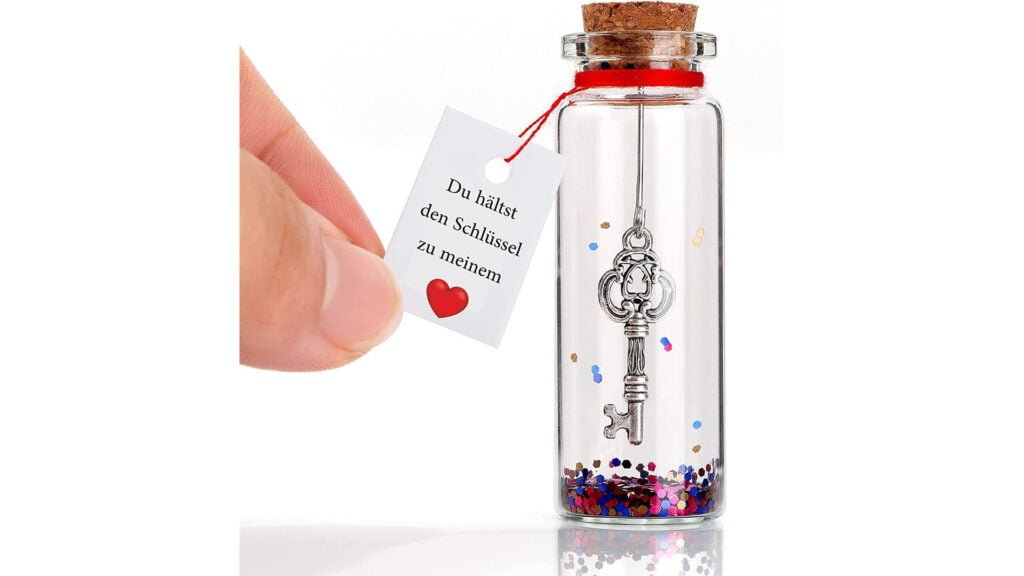 Die 12 Besten Valentinstag Geschenke 10 Glas mit Liebestext