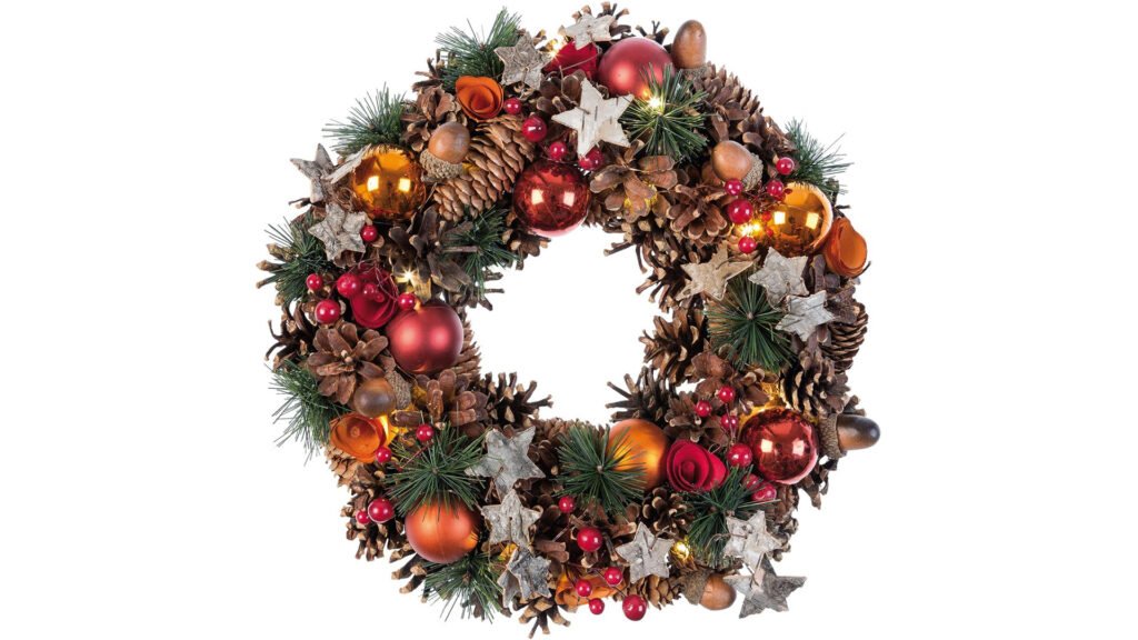 Die 12 Besten Weihnachtstischdeko Ideen 13 Weihnachtskranz als Tischmitte