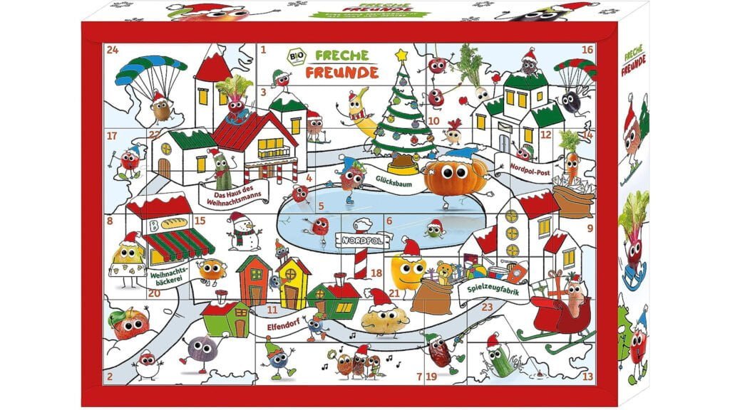 FRECHE FREUNDE Bio Adventskalender