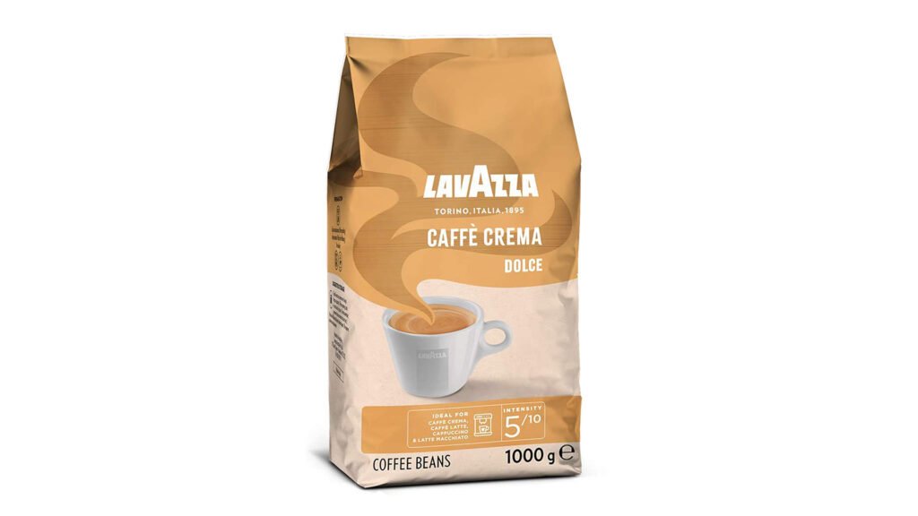 Lavazza Caffe Crema Dolce Arabica und Robusta Kaffeebohnen