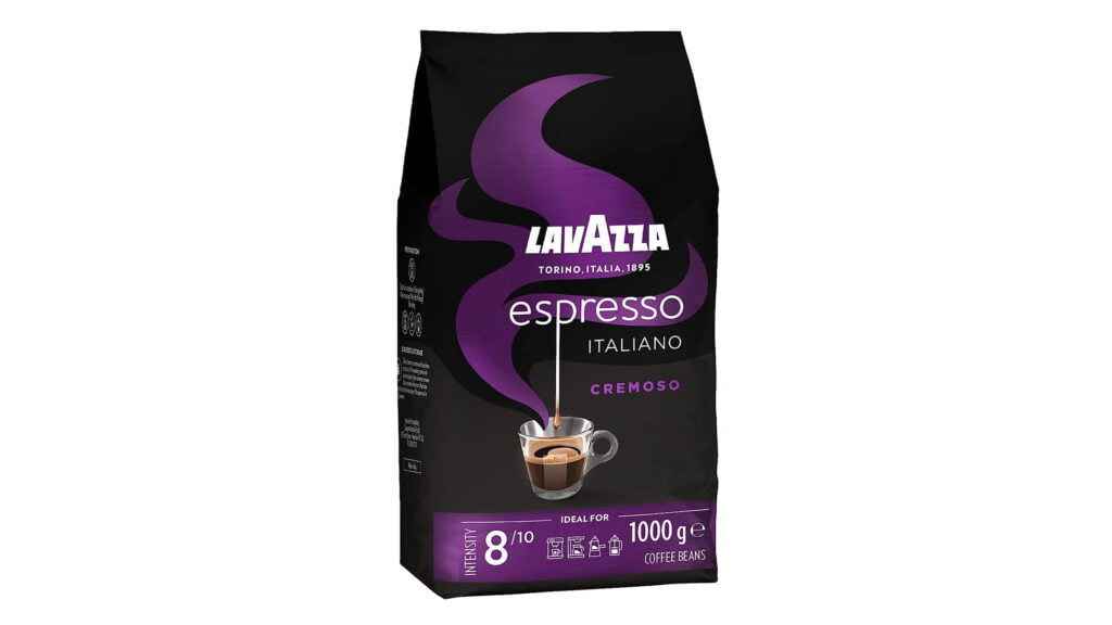 Lavazza Espresso Italiano Cremoso Arabica und Robusta Kaffeebohnen