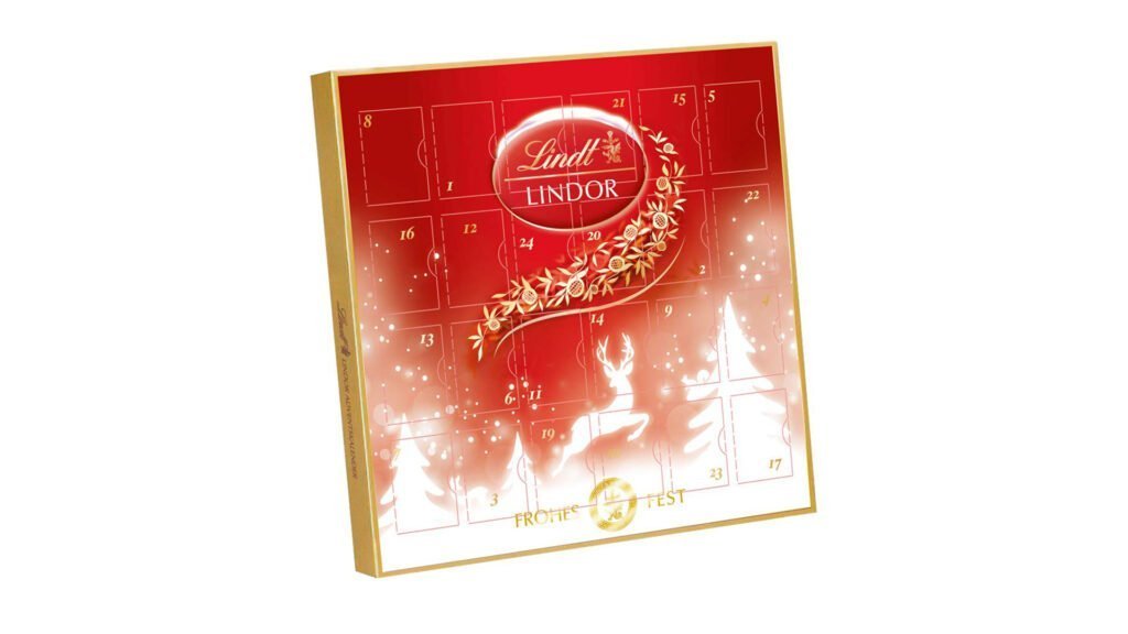 Lindt Schokolade LINDOR Adventskalender