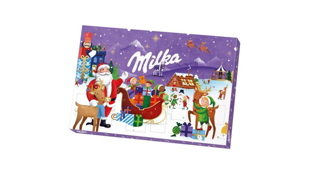 Die 24 besten Adventskalender 10 Milka Adventskalender